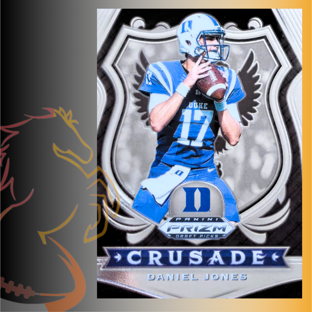 2020 Panini Prizm Draft Picks Daniel Jones Crusade