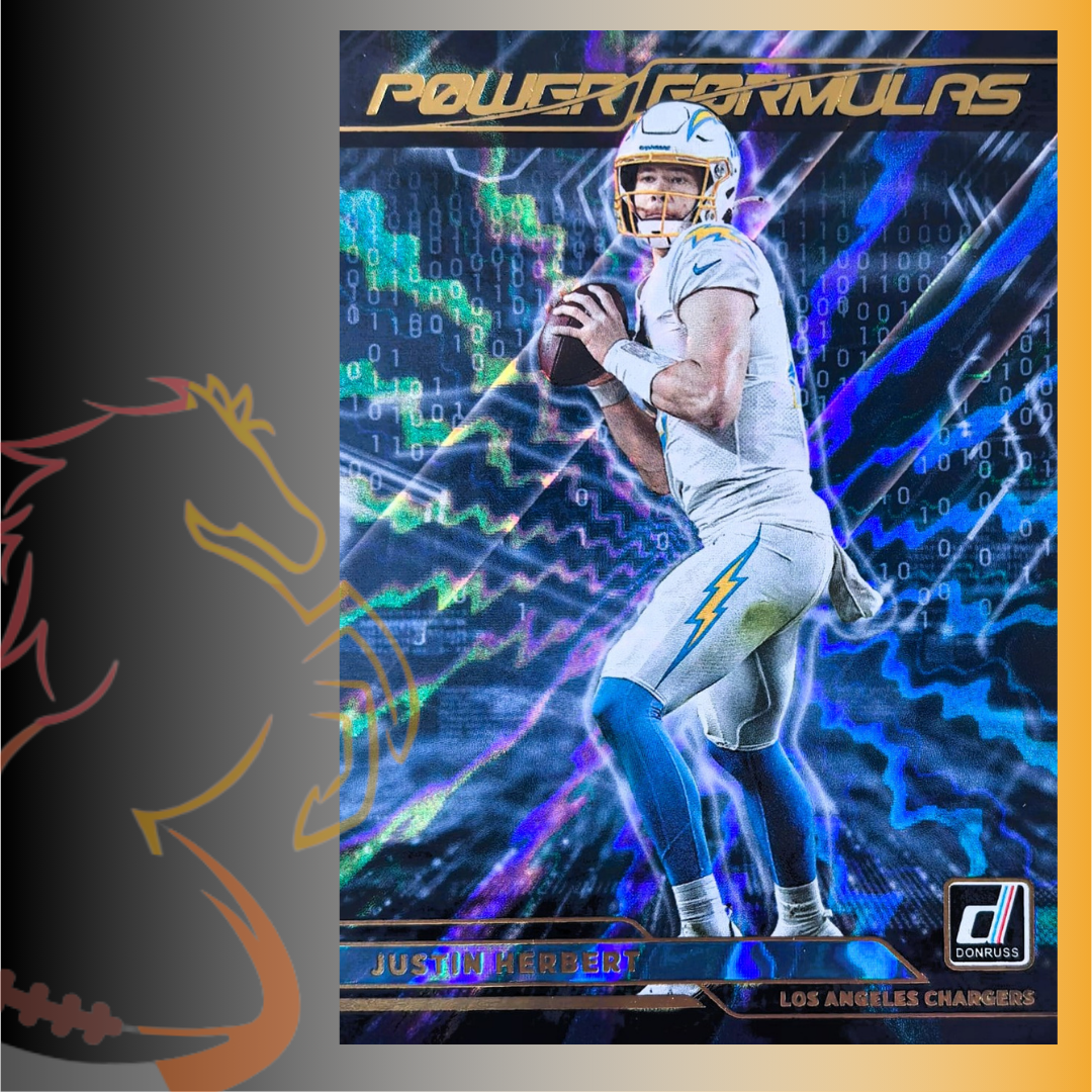 2021 Panini Donruss Justin Herbert Power Formulas
