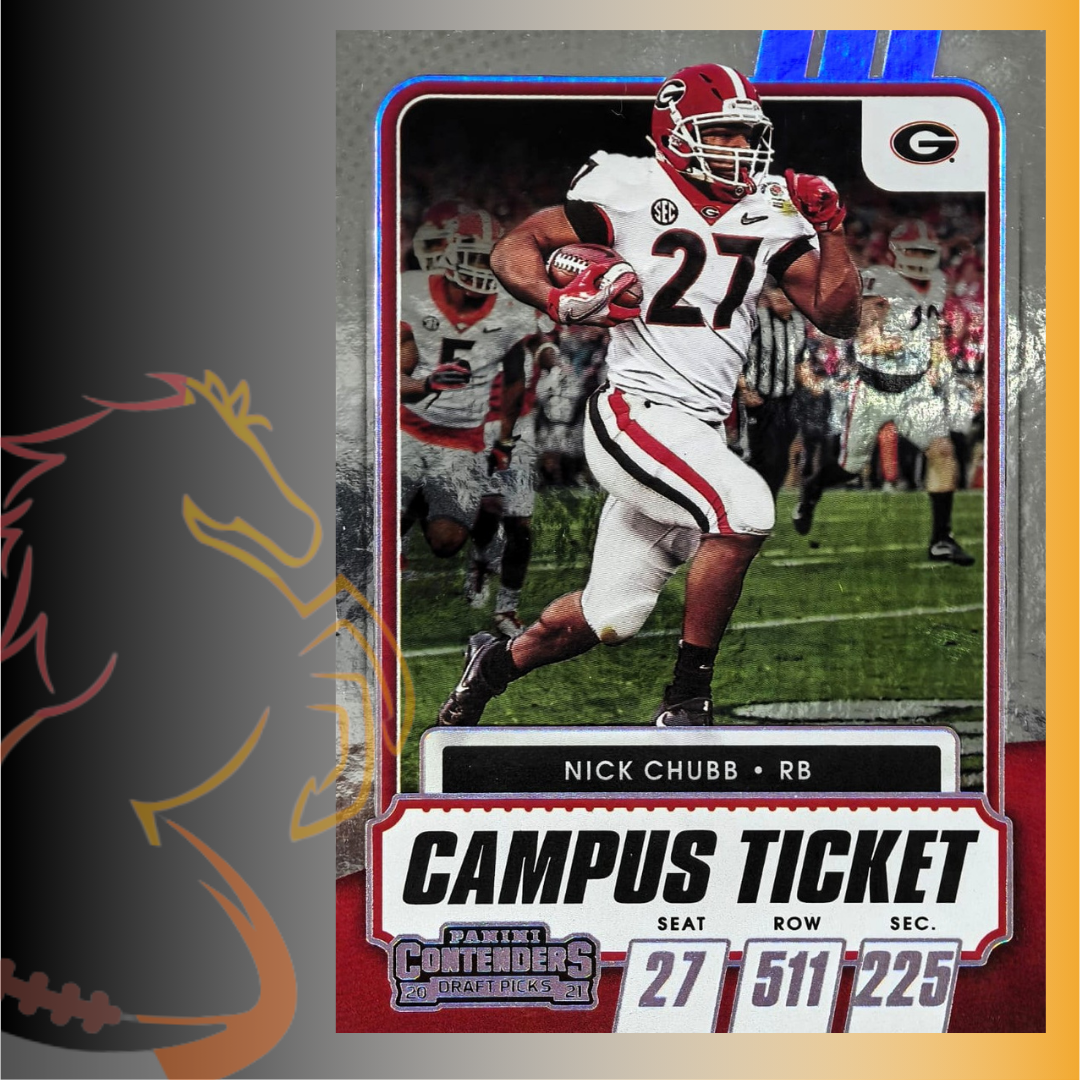 2021 Panini Prizm Draft Picks Nick Chubb