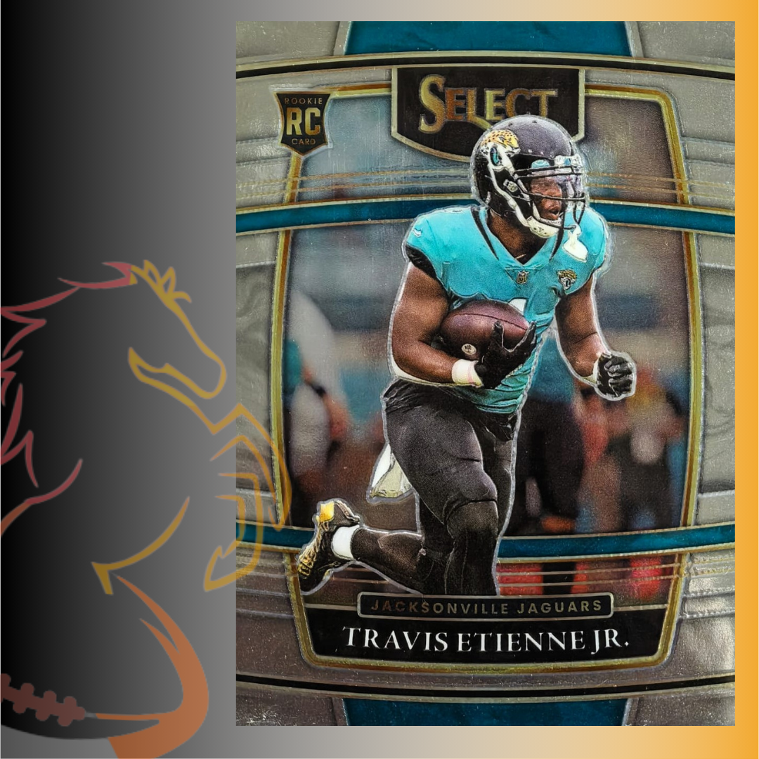 2021 Panini Select Travis Etienne Jr. Concourse Rookie Card