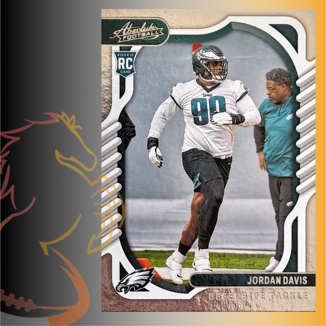 2022 Panini Absolute Football Jordan Davis Rookie Card