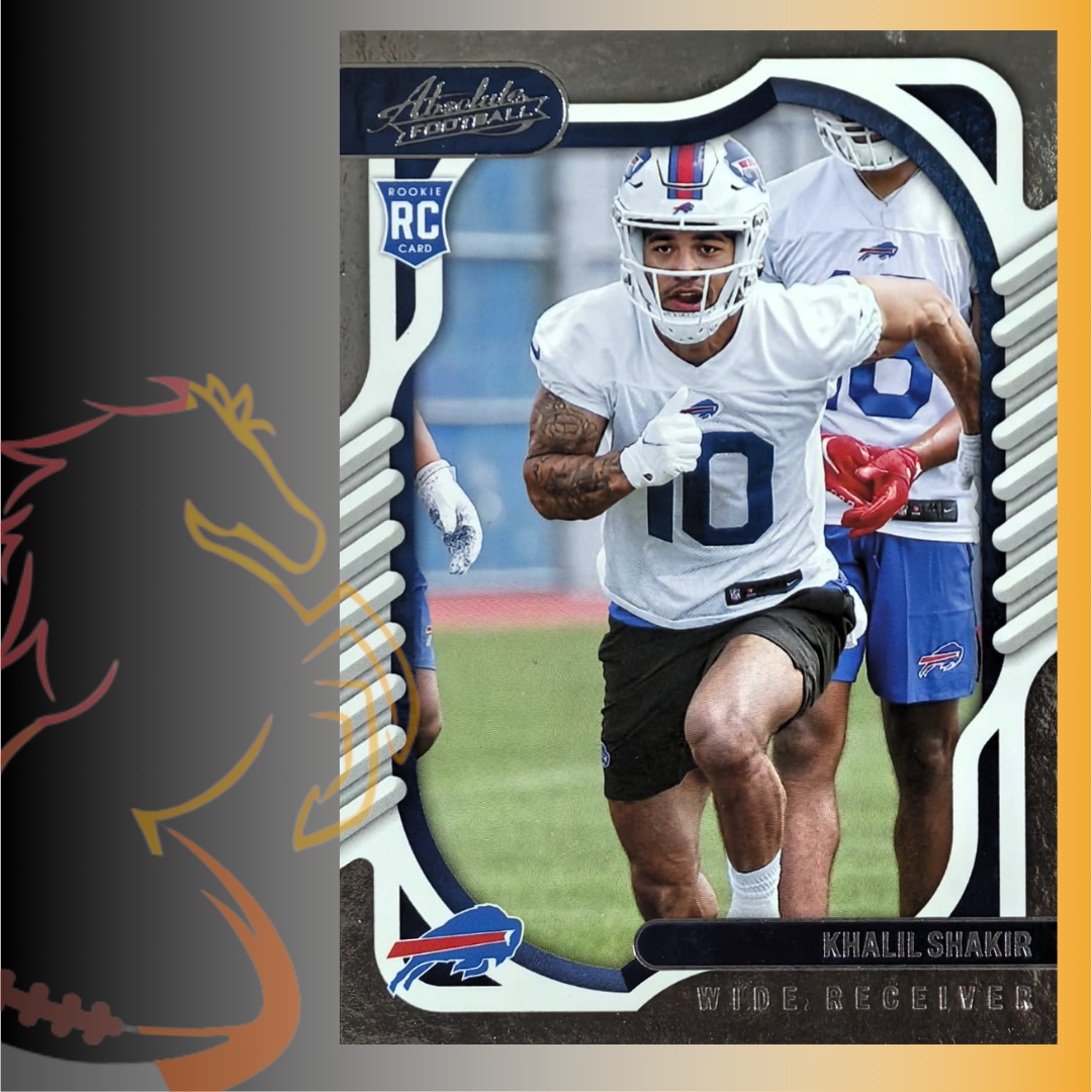 2022 Panini Absolute Football Khalil Shakir Rookie Card