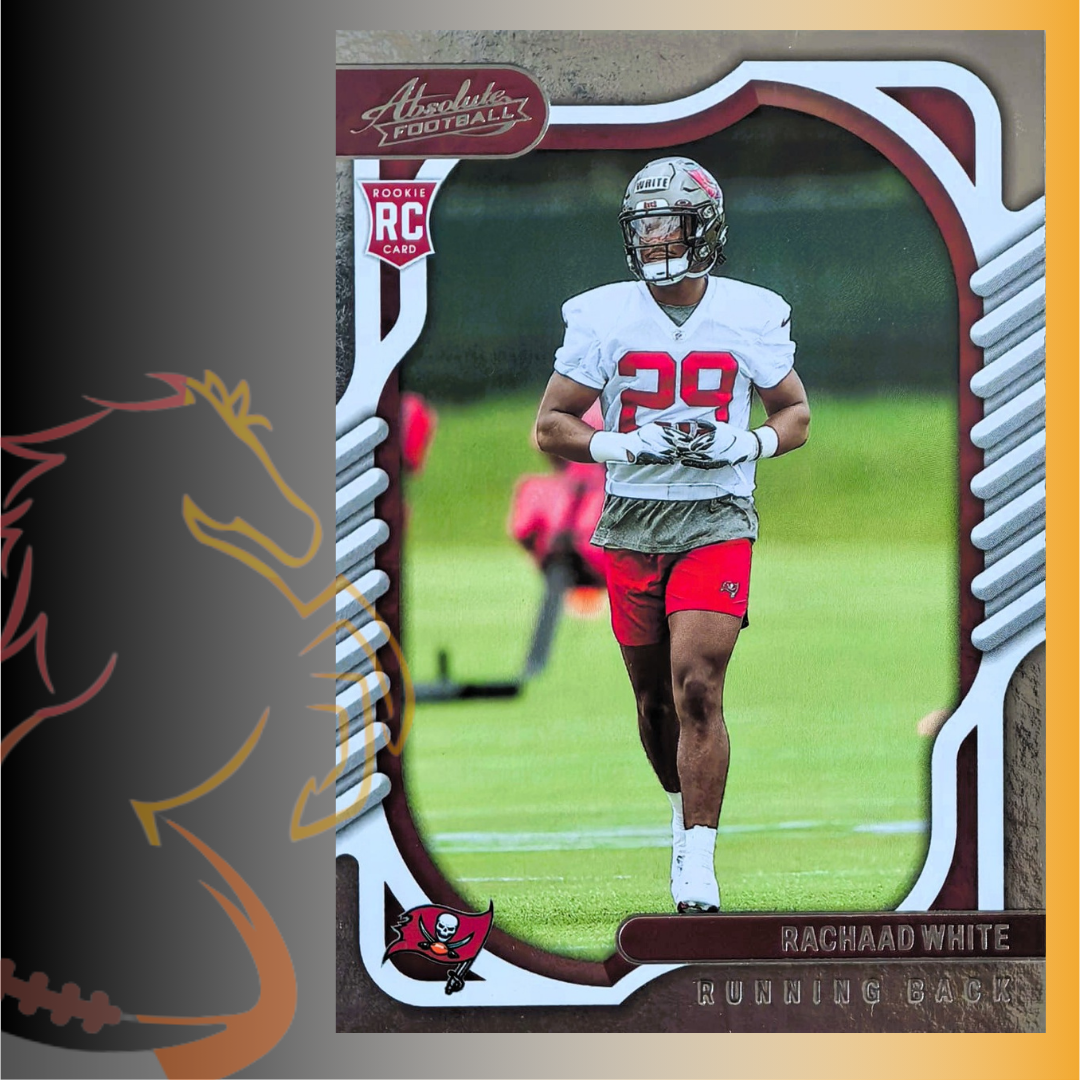 2022 Panini Absolute Football Rachaad White Rookie Card