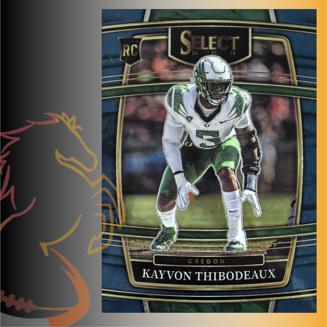 2022 Panini Select Draft Picks Kayvon Thibodeaux Concourse Rookie Card