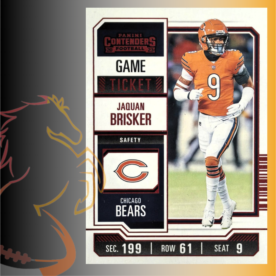 2023 Panini Contenders Jaquan Brisker Red Parallel