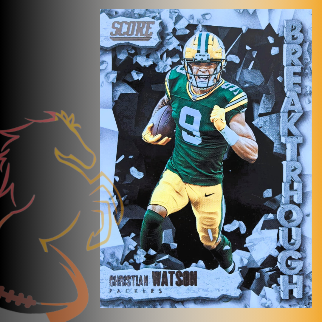 2023 Panini Score Christian Watson Breakthrough