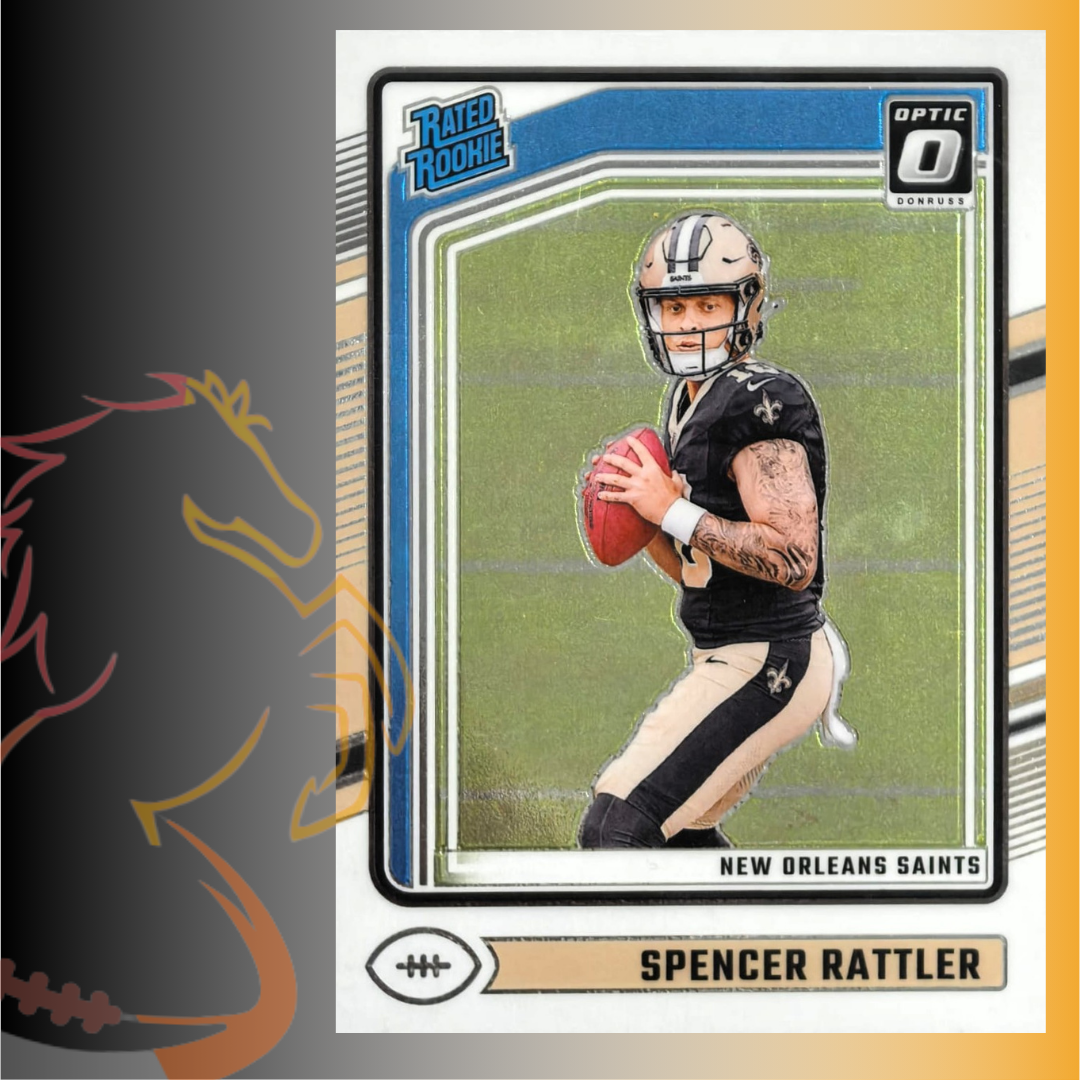 2024 Panini Donruss Optic Spencer Rattler Rated Rookie