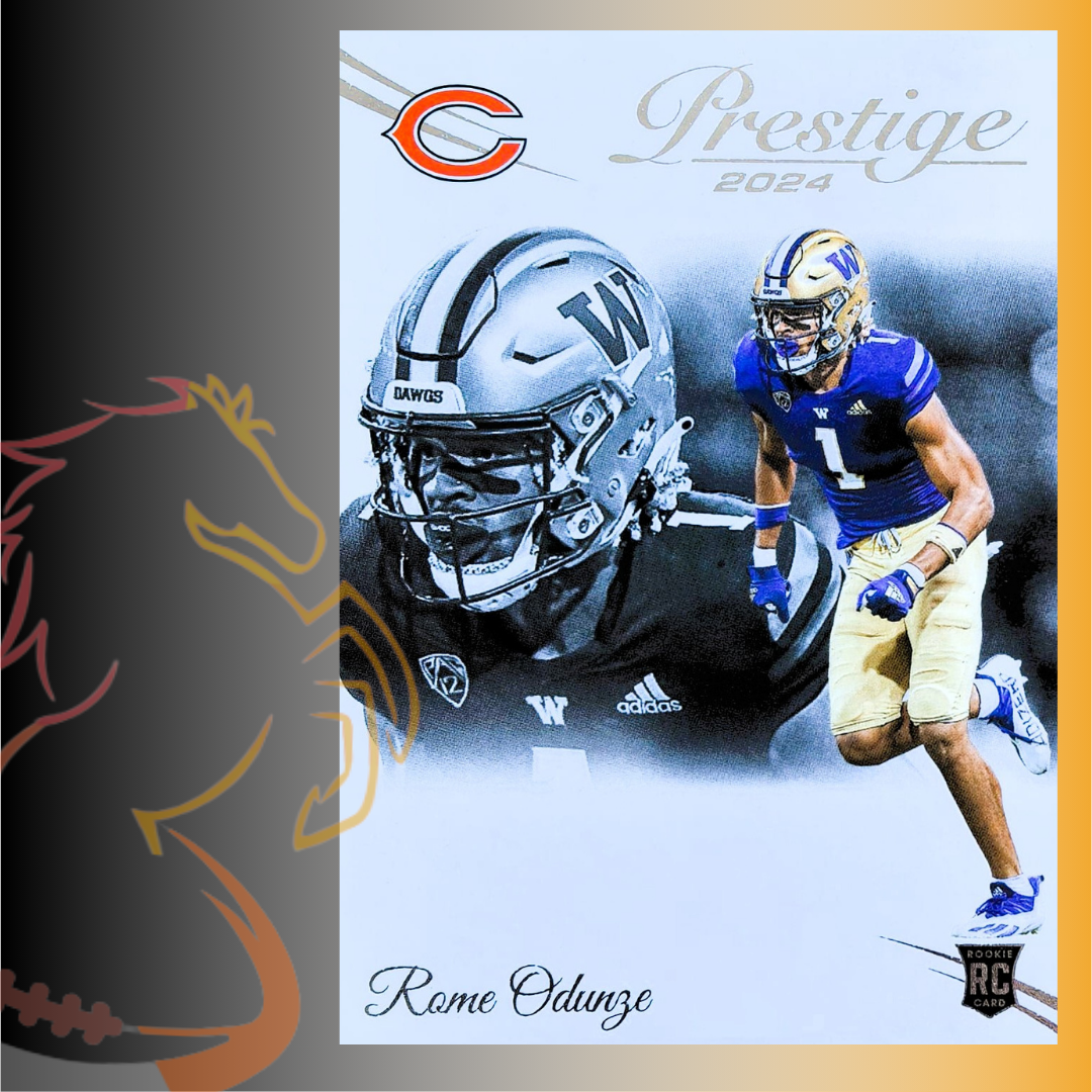 2024 Panini Prestige Rome Odunze Rookie Card