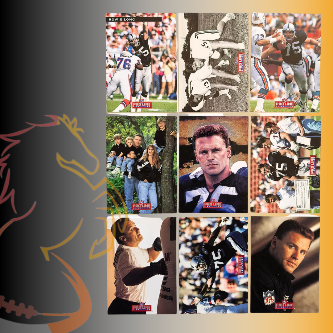 1992 Pro Line Profiles Howie Long Full Set