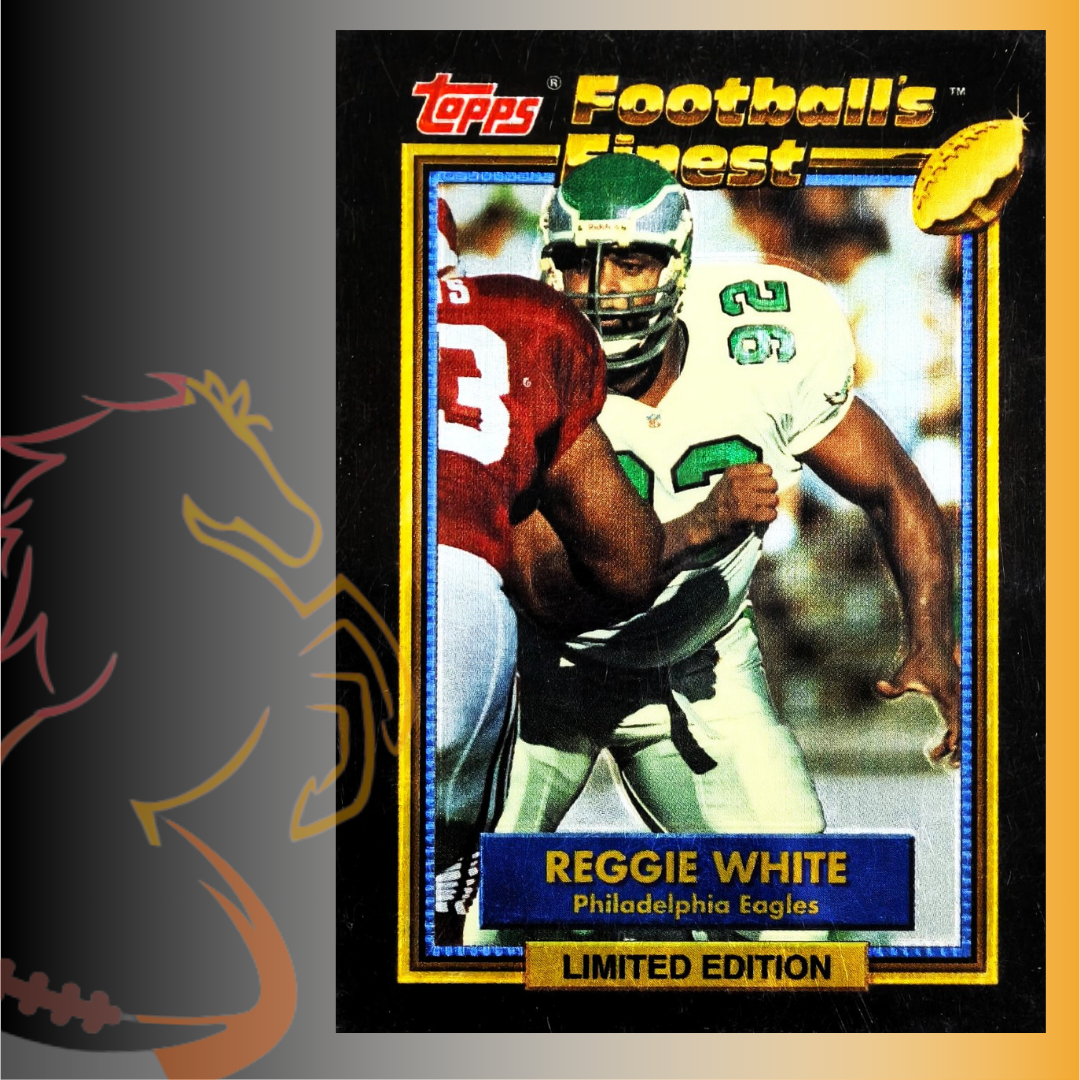 1992 Topps Finest Reggie White Football’s Finest