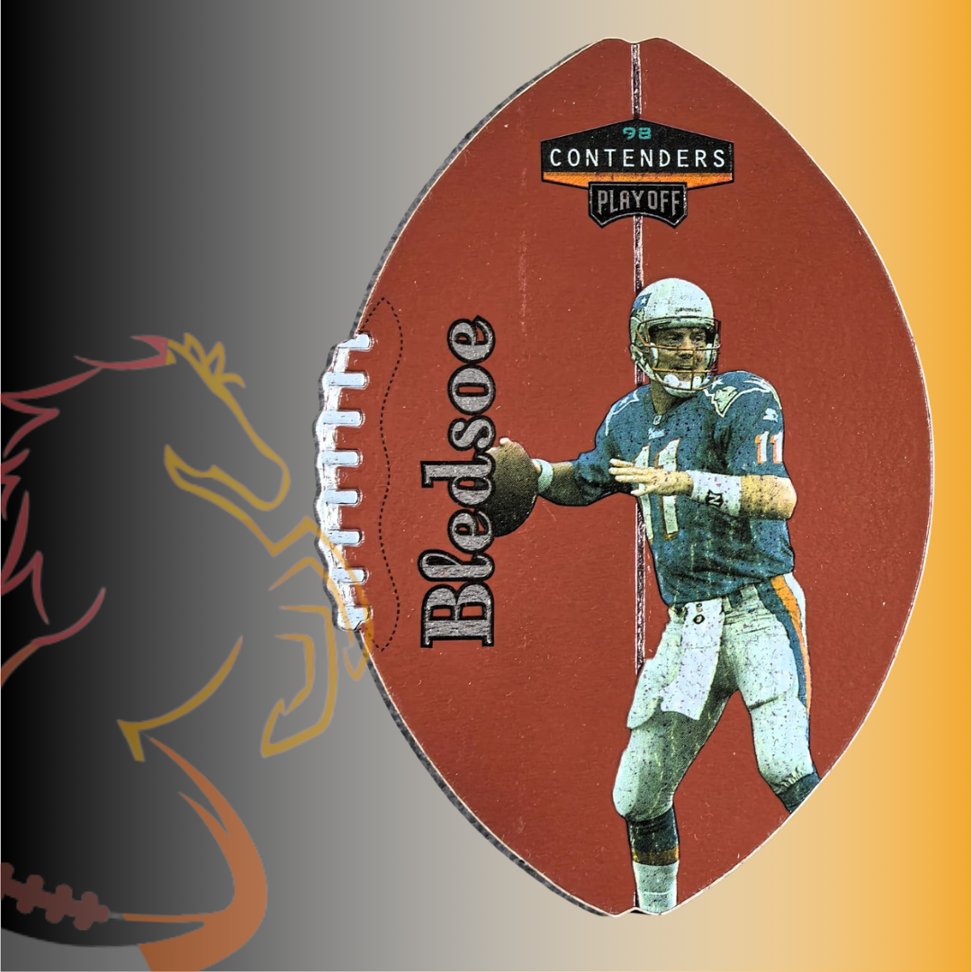 1998 Playoff Contenders Drew Bledsoe Die Cut