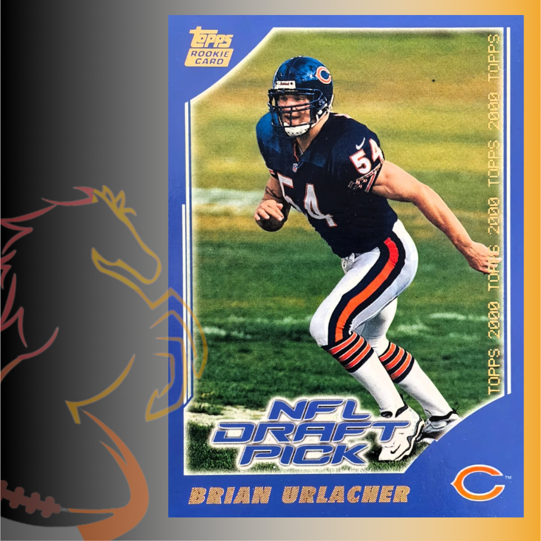 2000 Topps Brian Urlacher Rookie Card