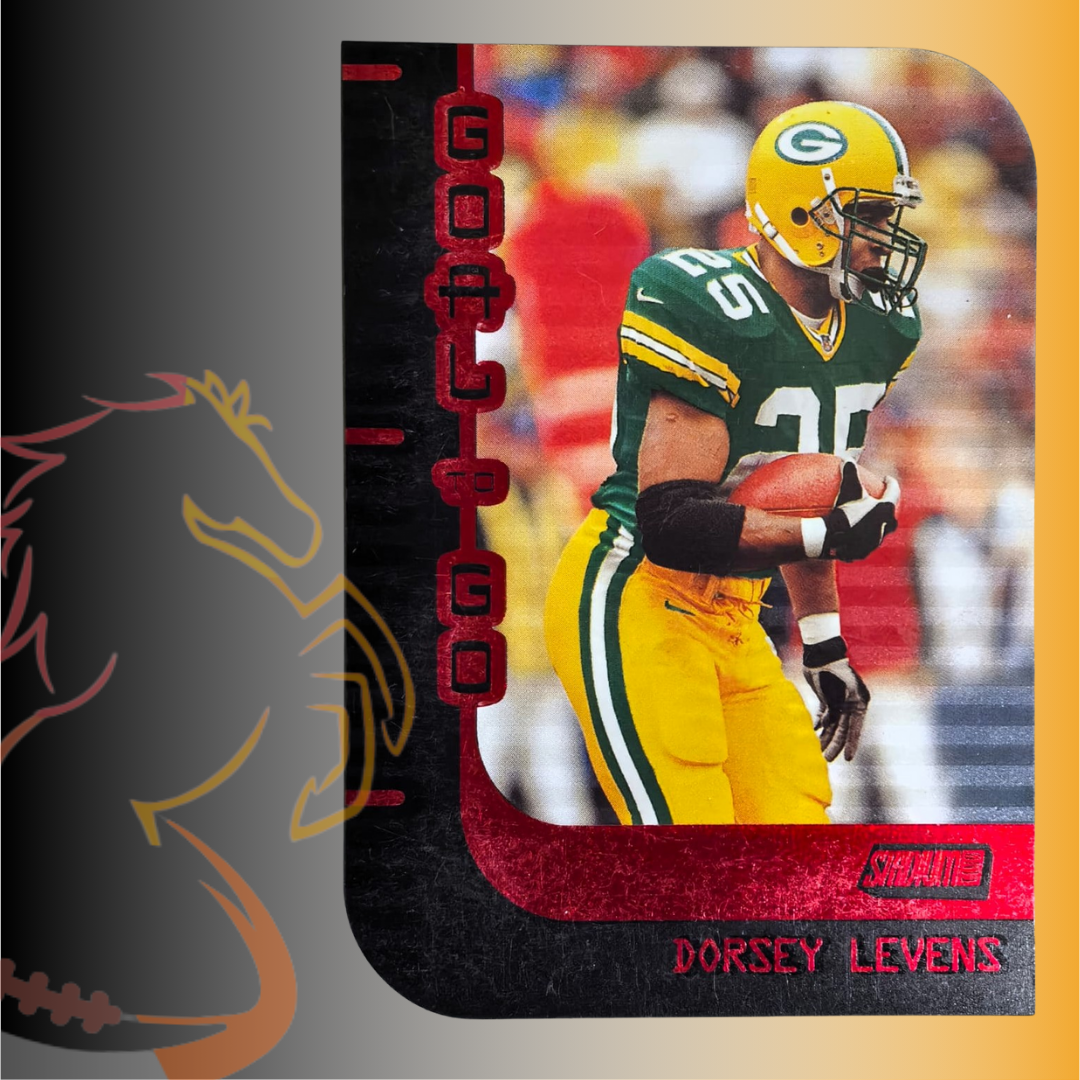 2000 Topps Stadium Club Dorsey Levens Goal to Go Die Cut