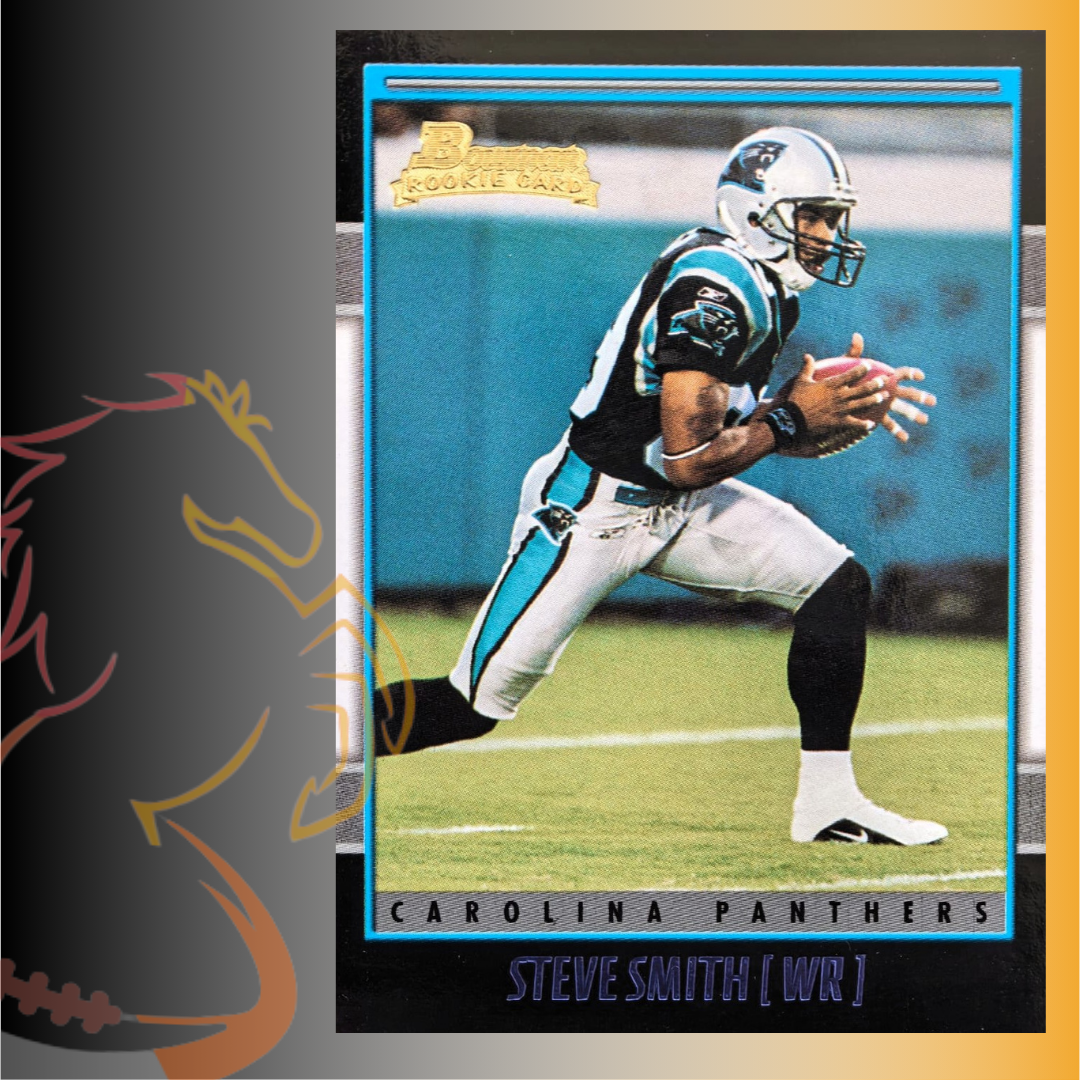 2001 Topps Bowman Steve Smith Rookie Card