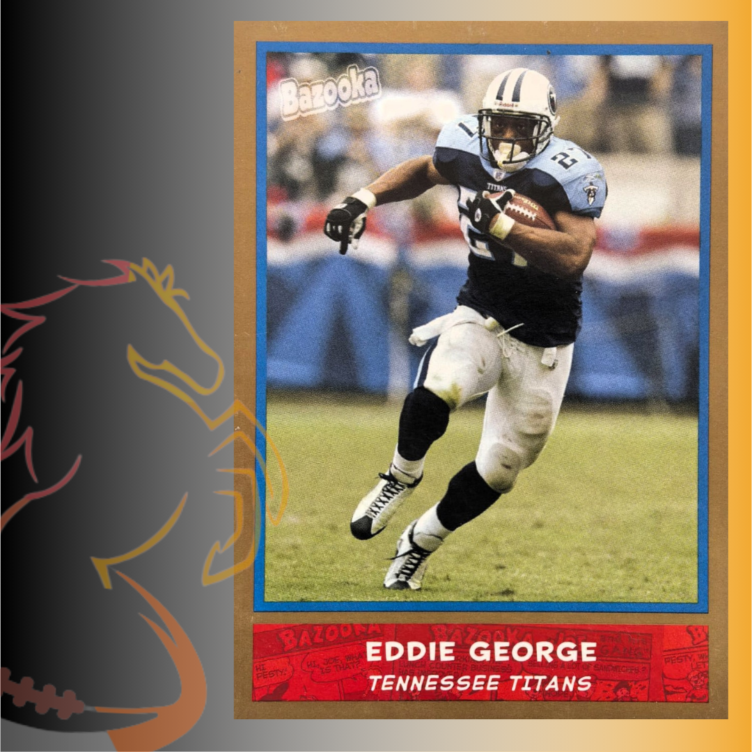 2004 Topps Bazooka Eddie George Gold
