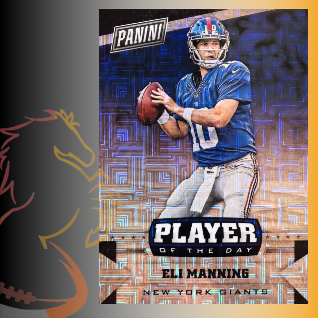 2016 Panini Eli Manning Player of the Day