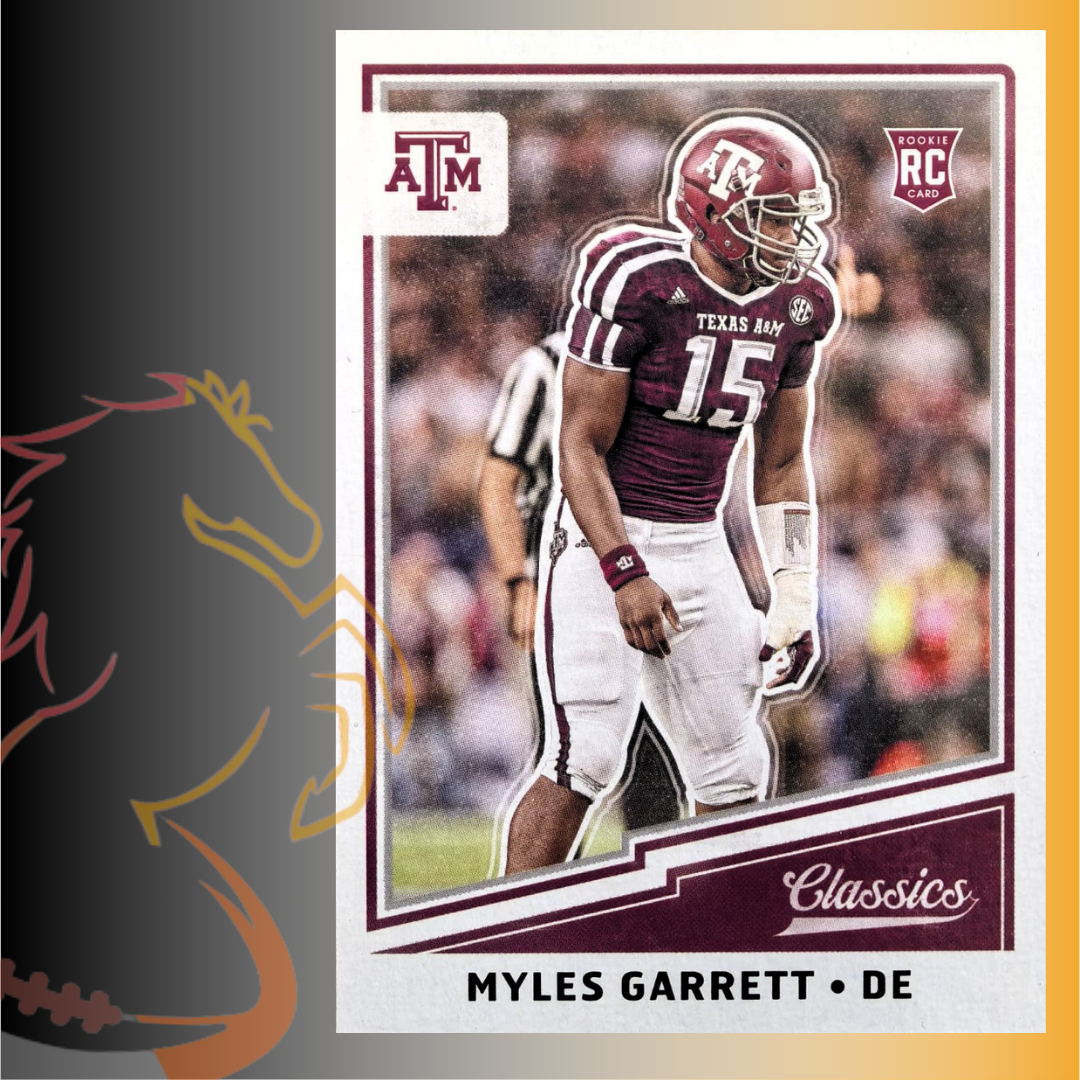 2017 Panini Classics Myles Garrett Rookie Card
