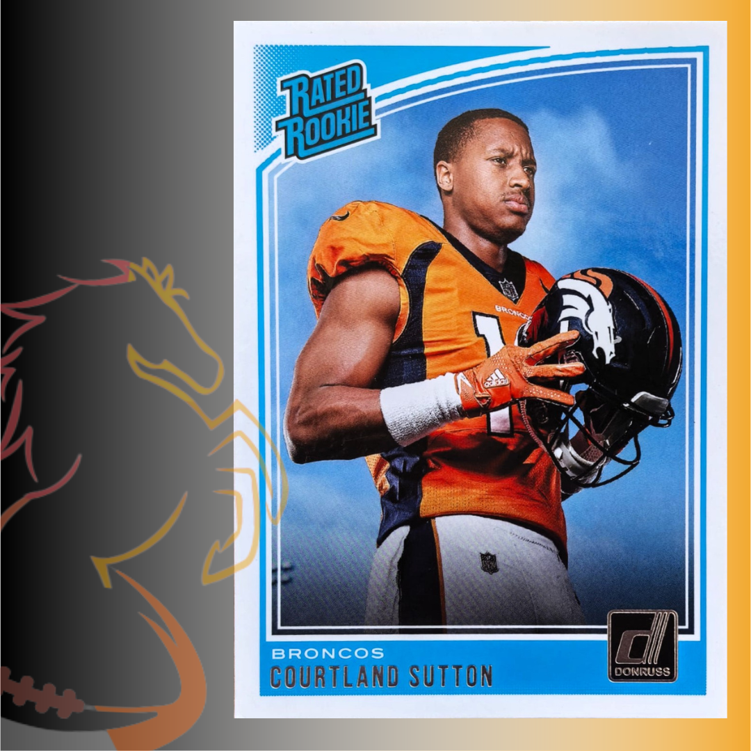2018 Panini Donruss Courtland Sutton Rated Rookie