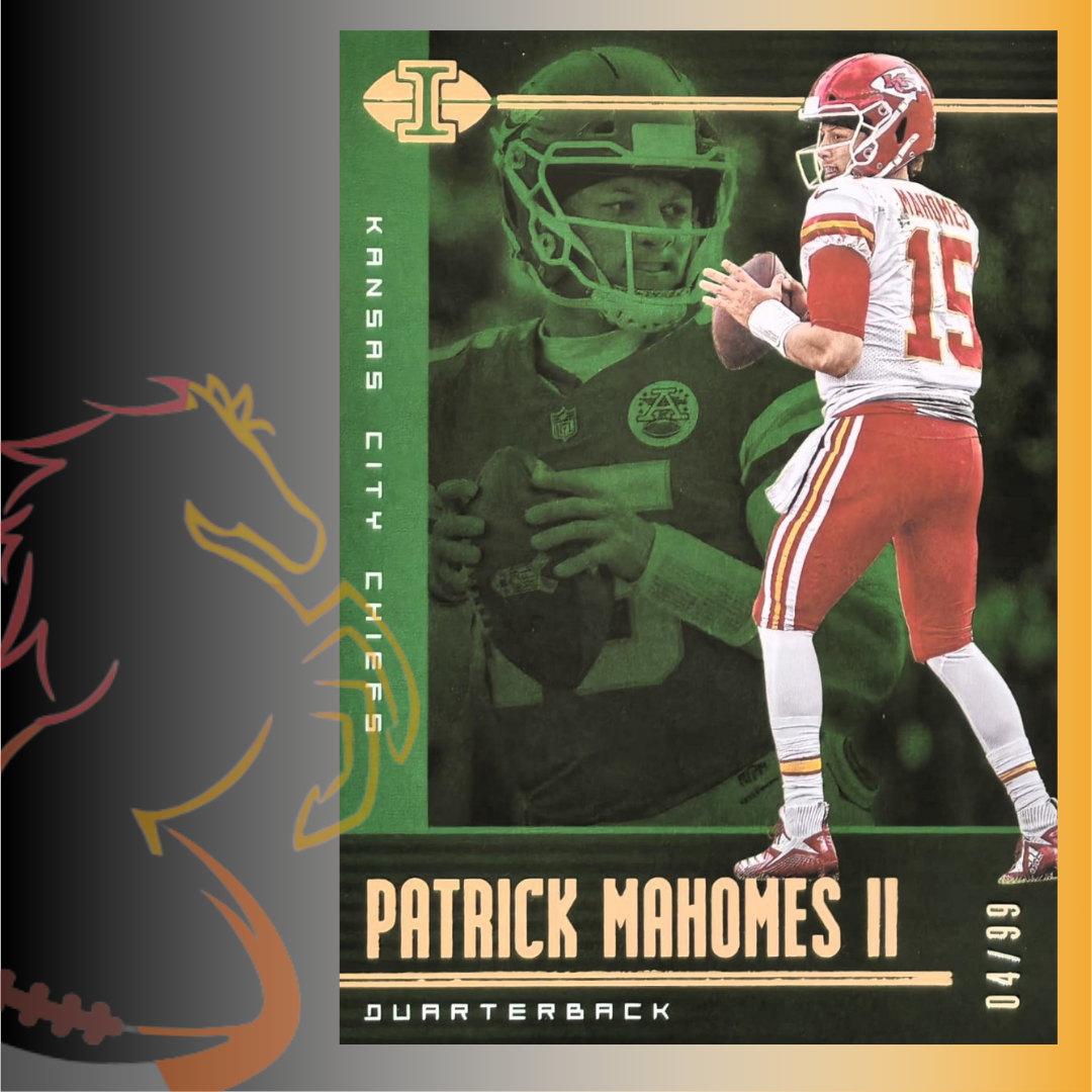2019 Panini Illusions Patrick Mahomes II Green / 99