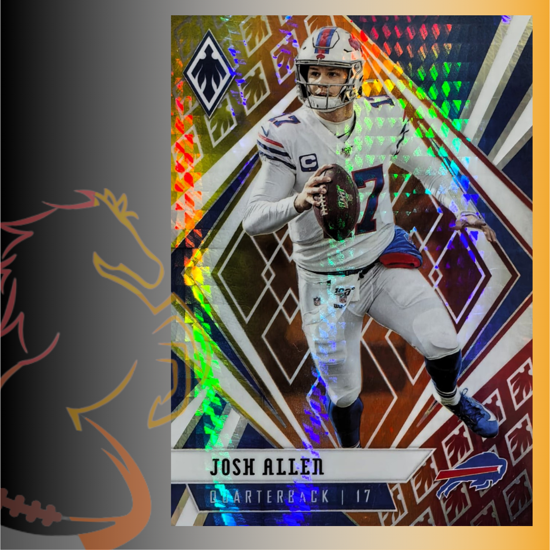 2020 Panini Phoenix Josh Allen Fire Burst Prizm