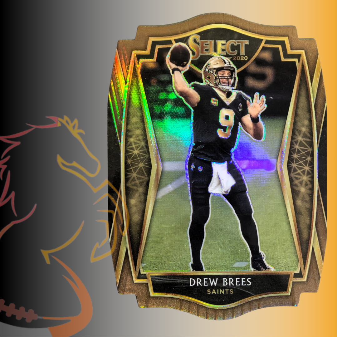 2020 Panini Select Drew Brees Premier Level Copper Prizm / 355