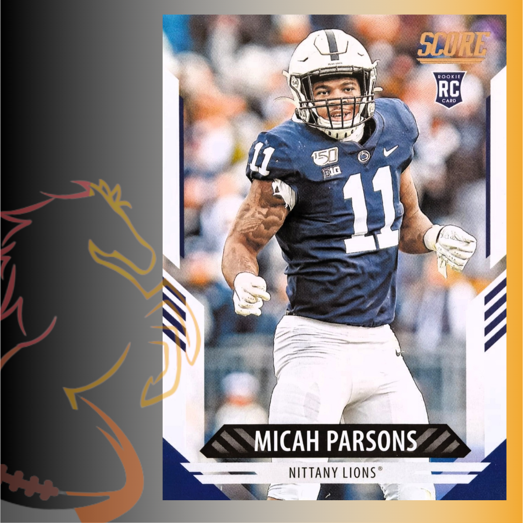 2021 Panini Score Micah Parsons Rookie Card