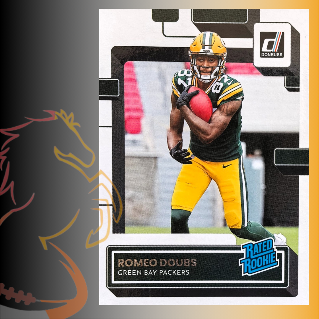 2022 Panini Donruss Romeo Doubs Rated Rookie