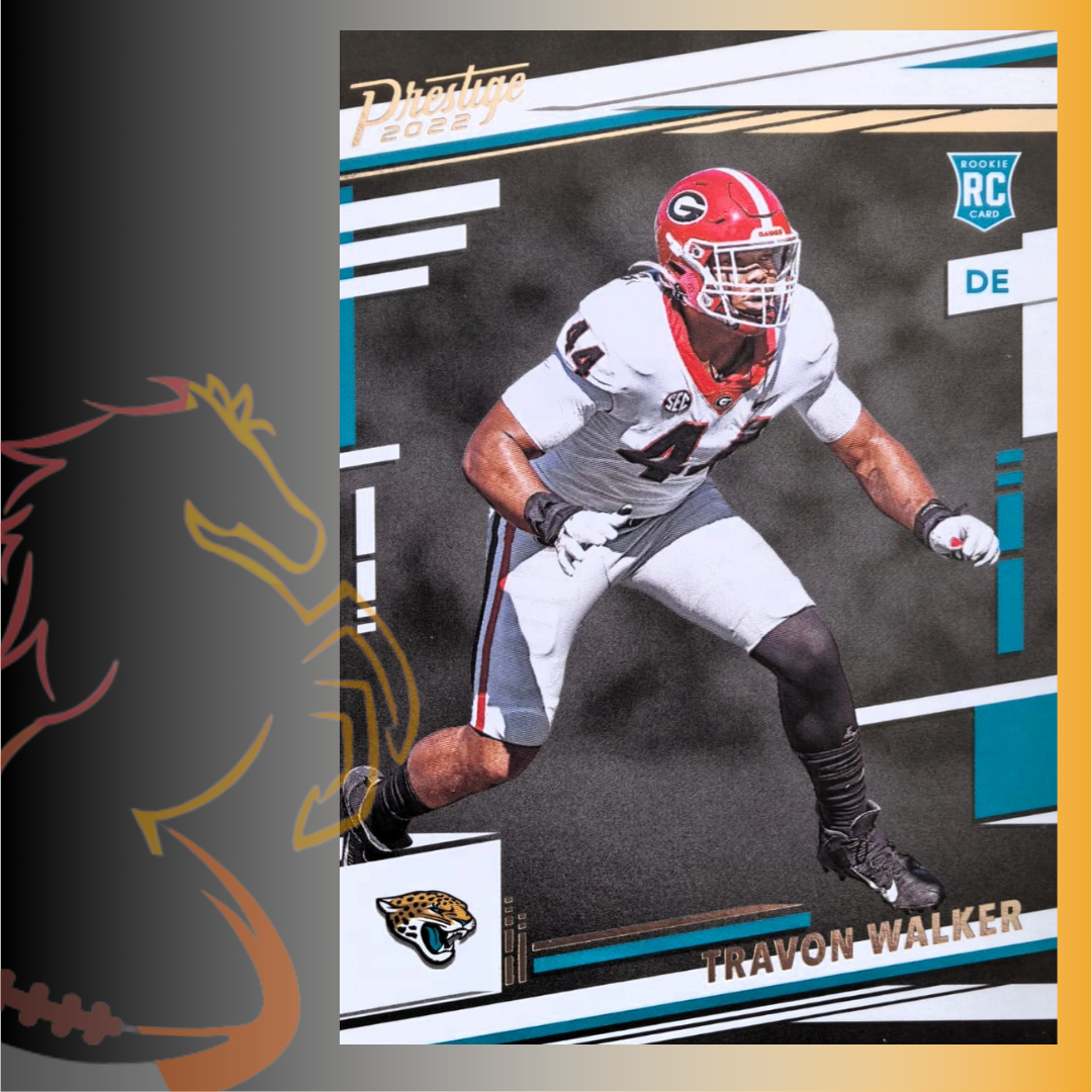 2022 Panini Prestige Travon Walker Rookie Card