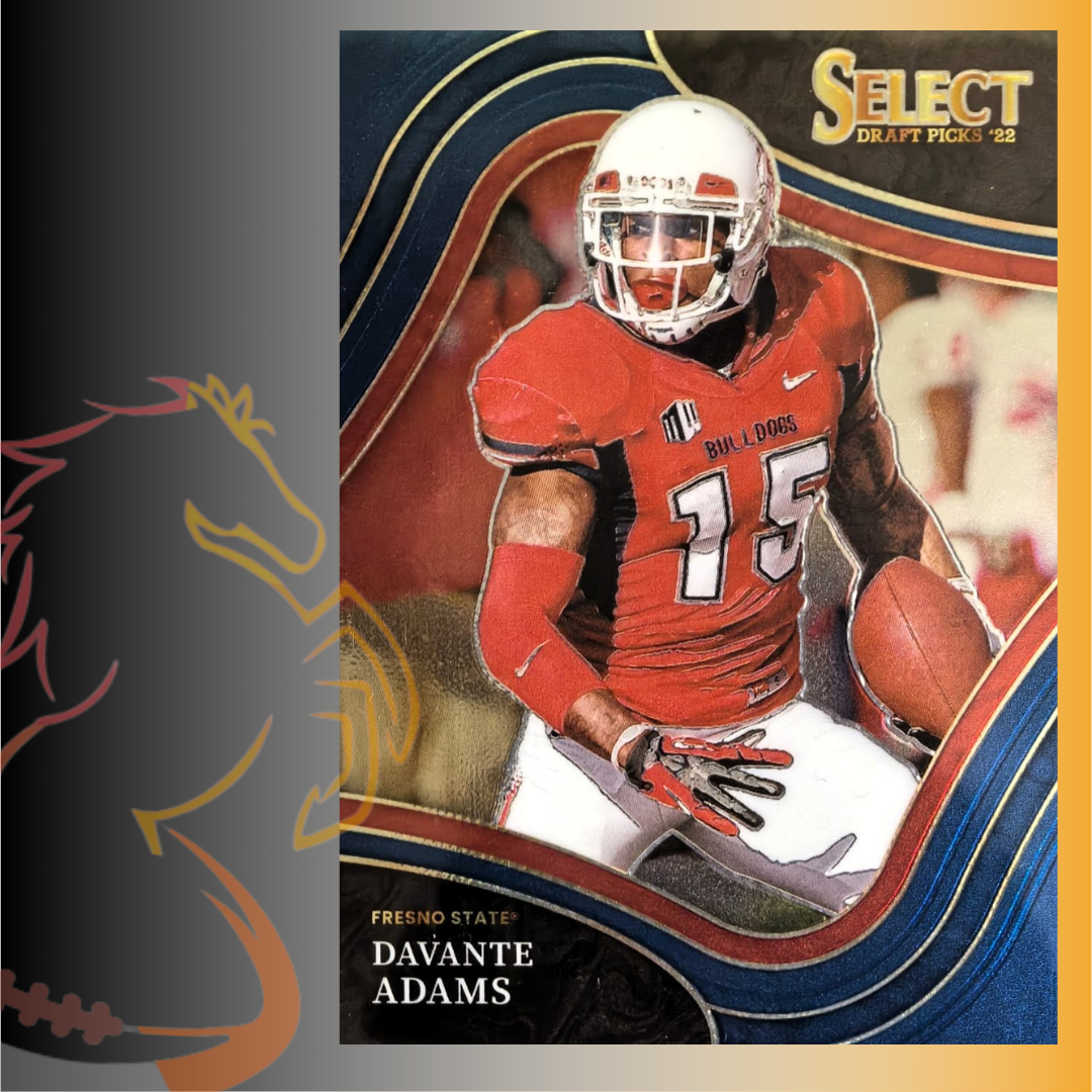 2022 Panini Select Draft Picks Davante Adams Field Level