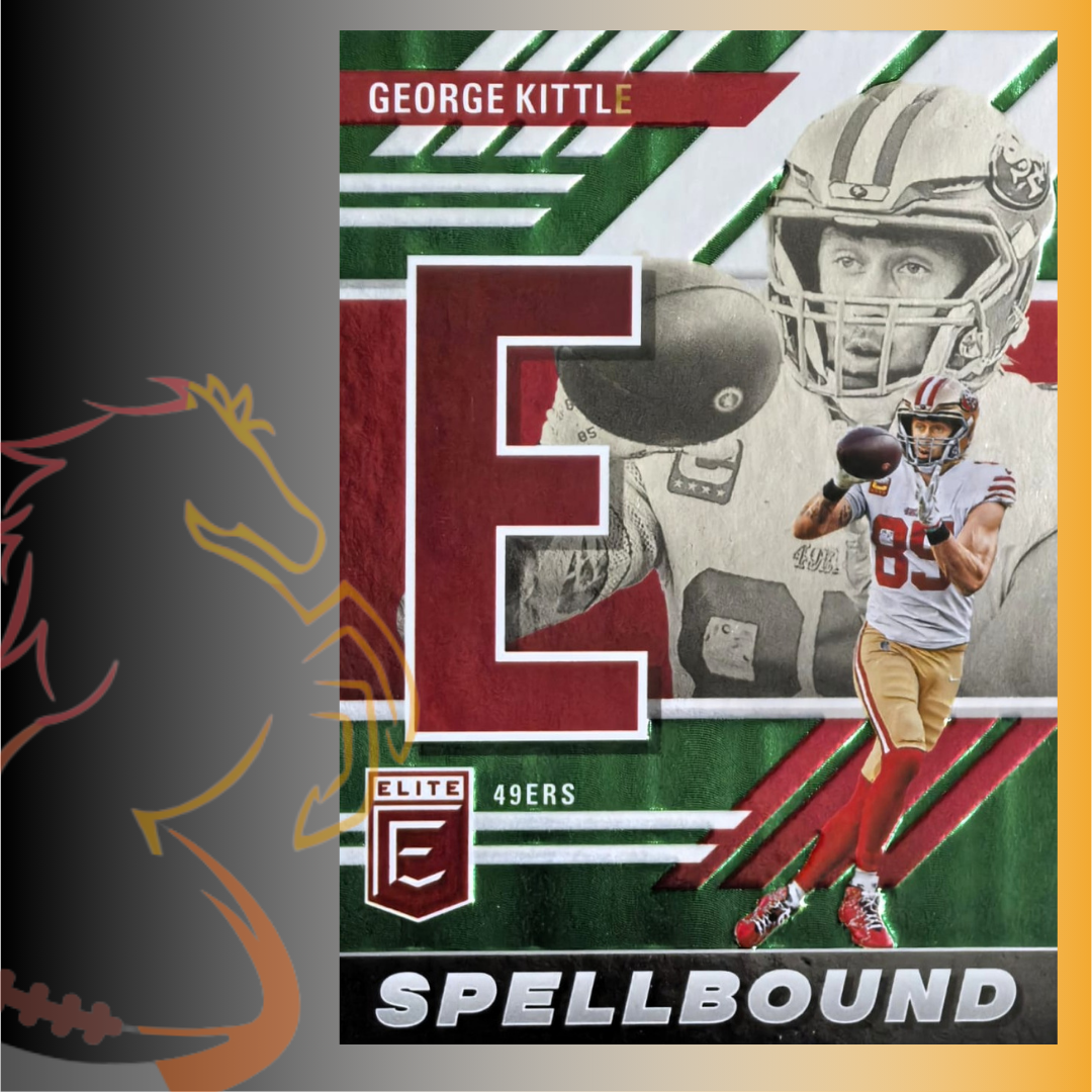 2023 Panini Donruss Elite George Kittle Spellbound «E»