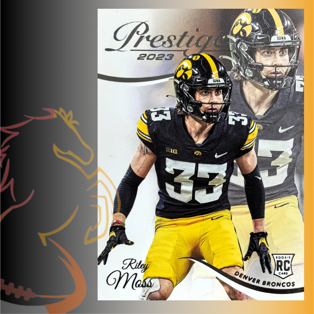 2023 Panini Prestige Riley Moss Rookie Card