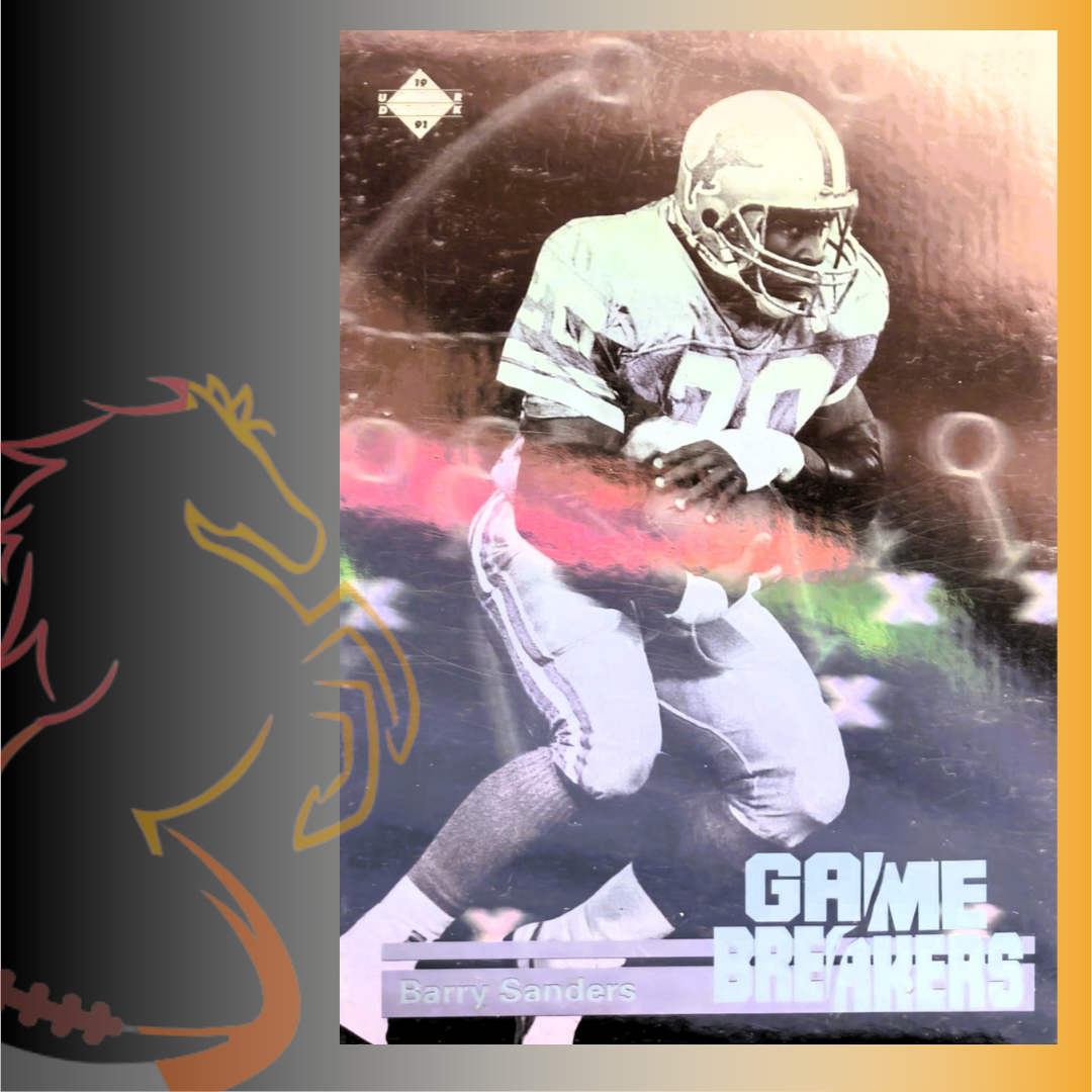 1991 Upper Deck  Barry Sanders Game Breakers Holo