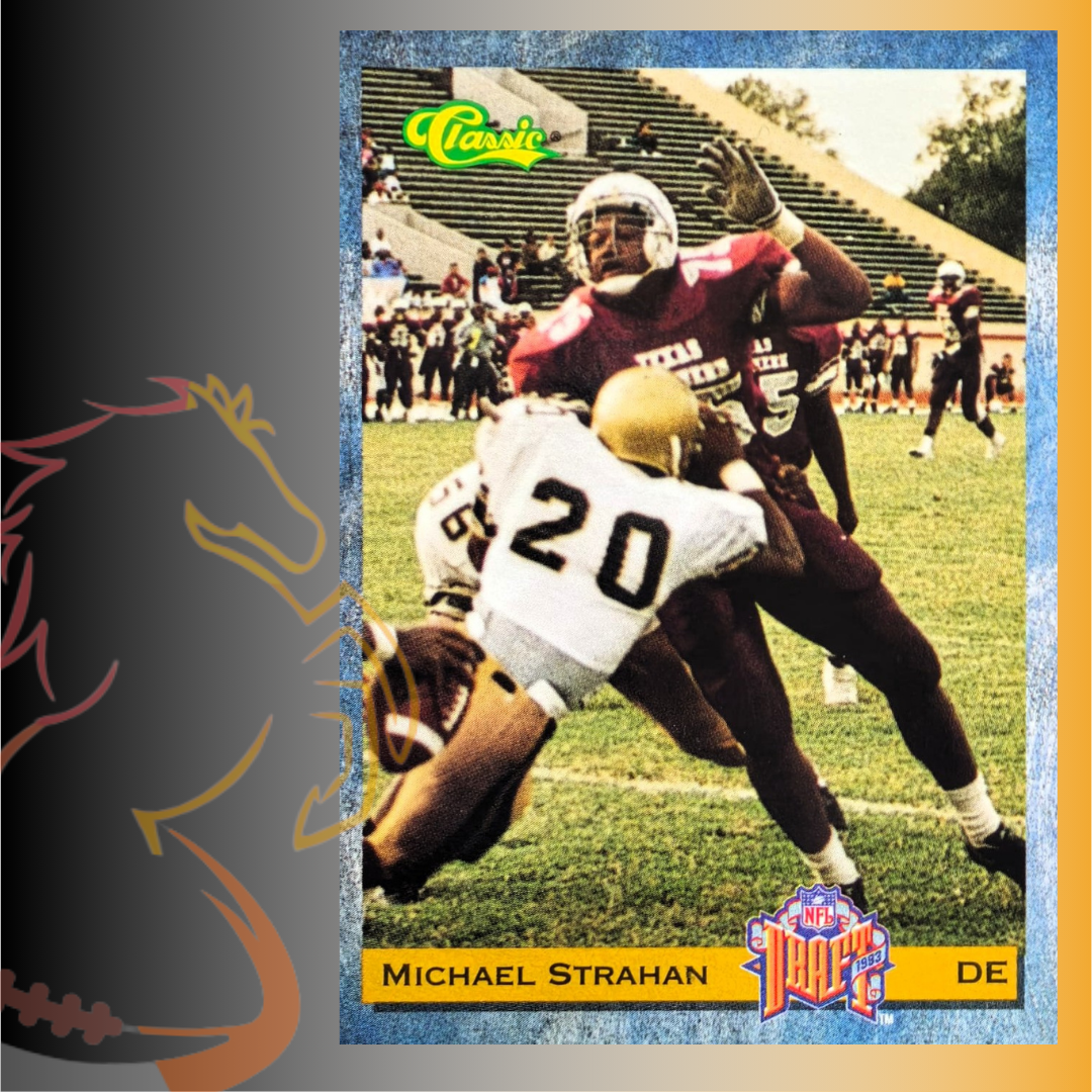 1993 Classic NFL Draft Michael Strahan Rookie Card