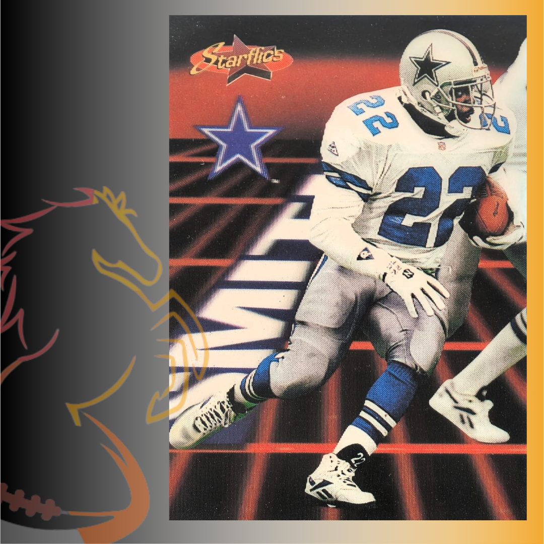 1994 Pinnacle Sportflics Emmitt Smith Starflics