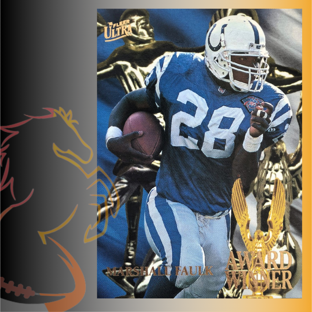 1995 Fleer Ultra Marshall Faulk Award Winner