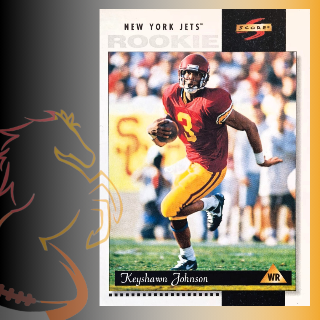 1996 Pinnacle Score Keyshawn Johnson Rookie Card