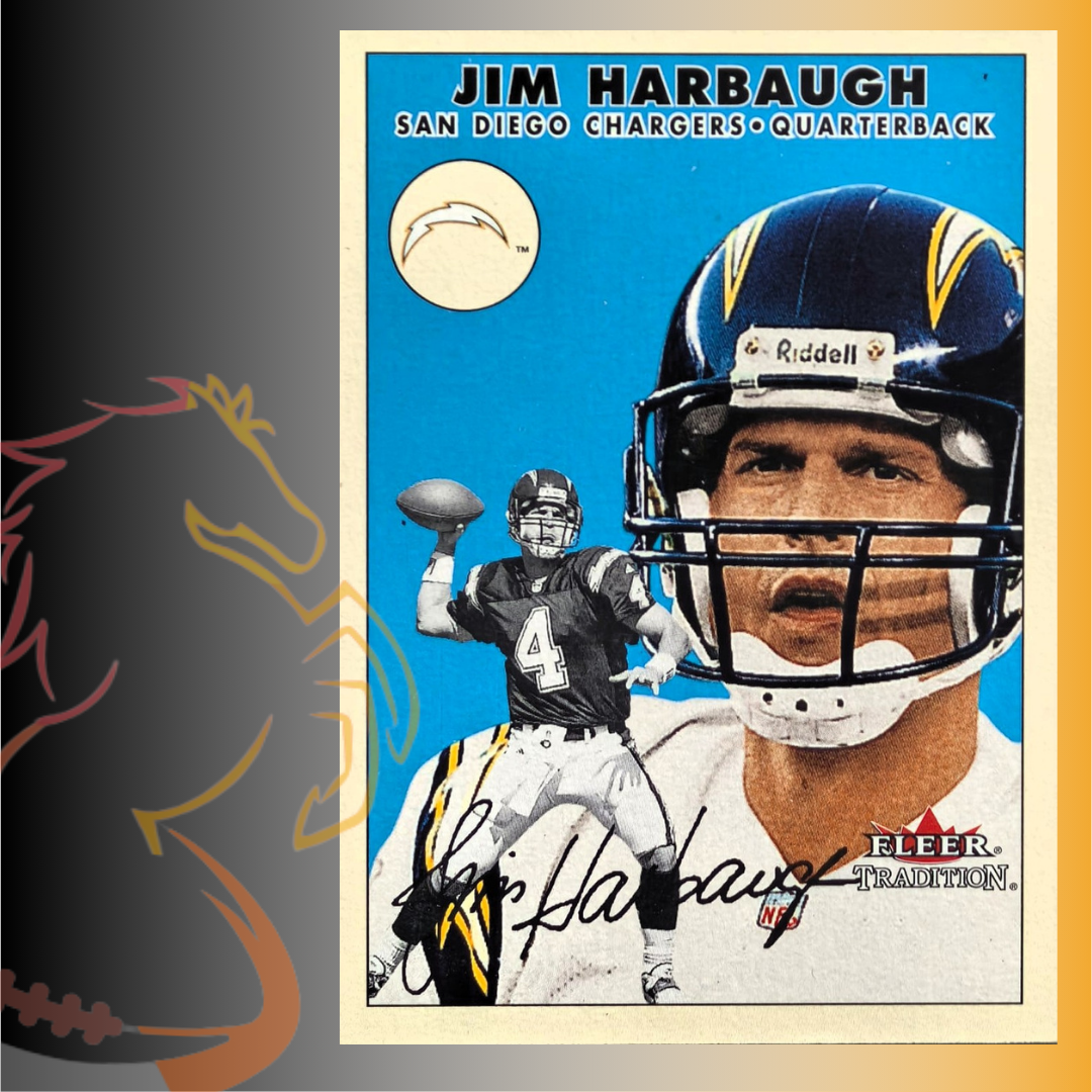 2000 Fleer Tradition Jim Harbaugh