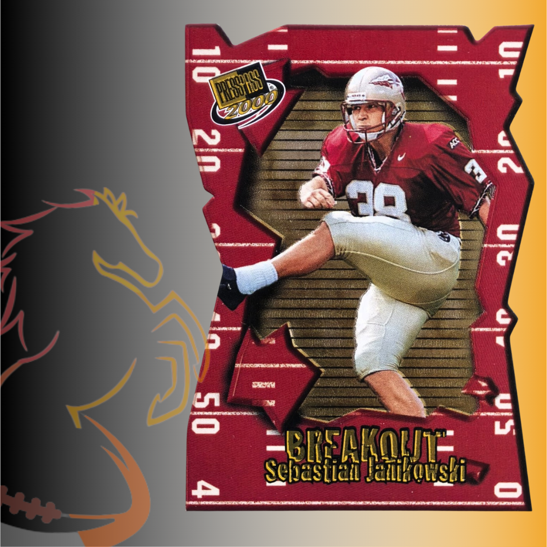 2000 Press Pass Sebastian Janikowski Breakout Die Cut