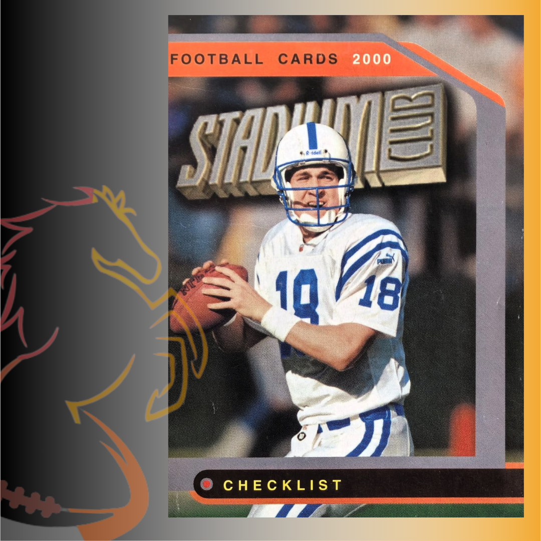 2000 Topps Stadium Club Peyton Manning Checklist