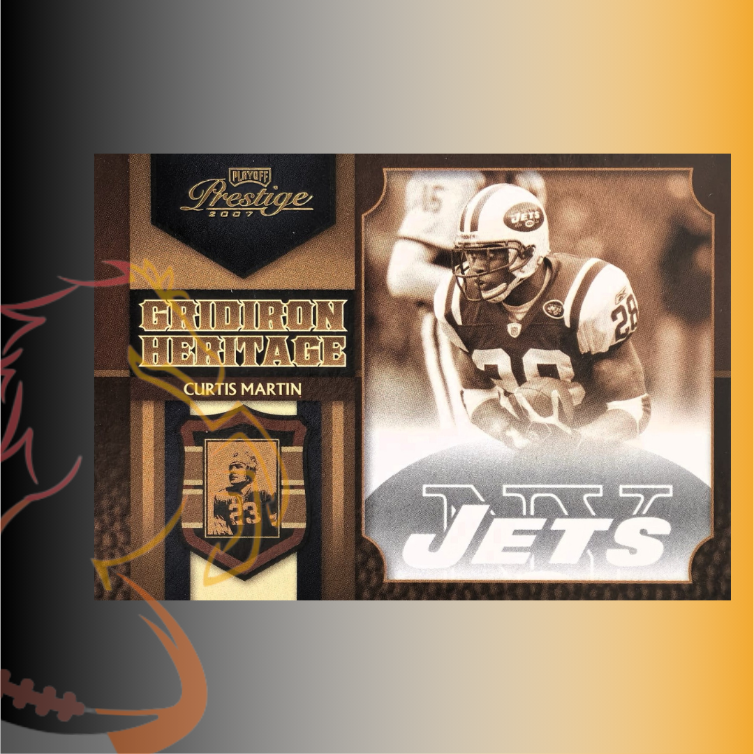 2007 Panini Donruss Playoff Prestige Curtis Martin Gridiron Heritage
