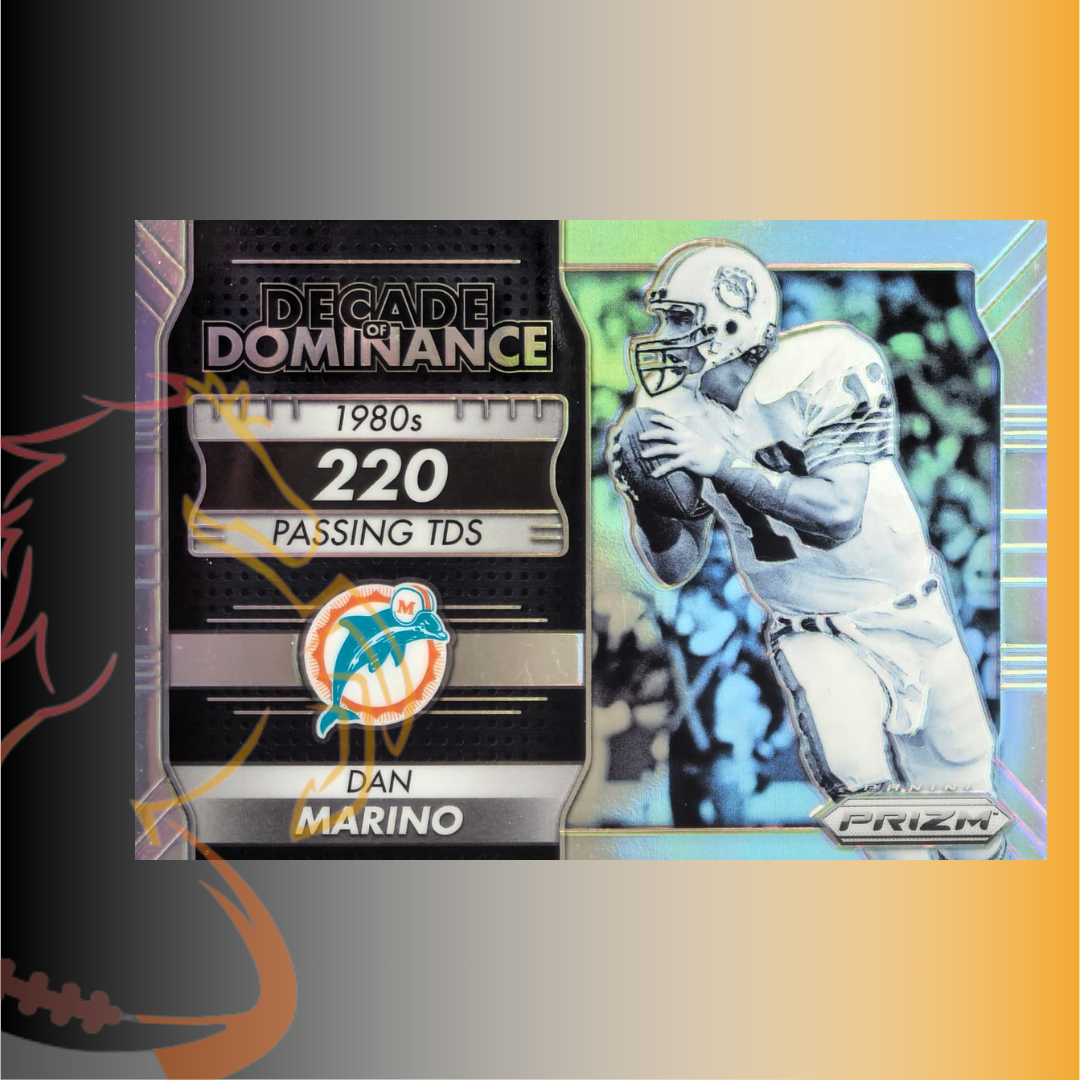2016 Panini Prizm Dan Marino Decade of Dominance Silver Prizm