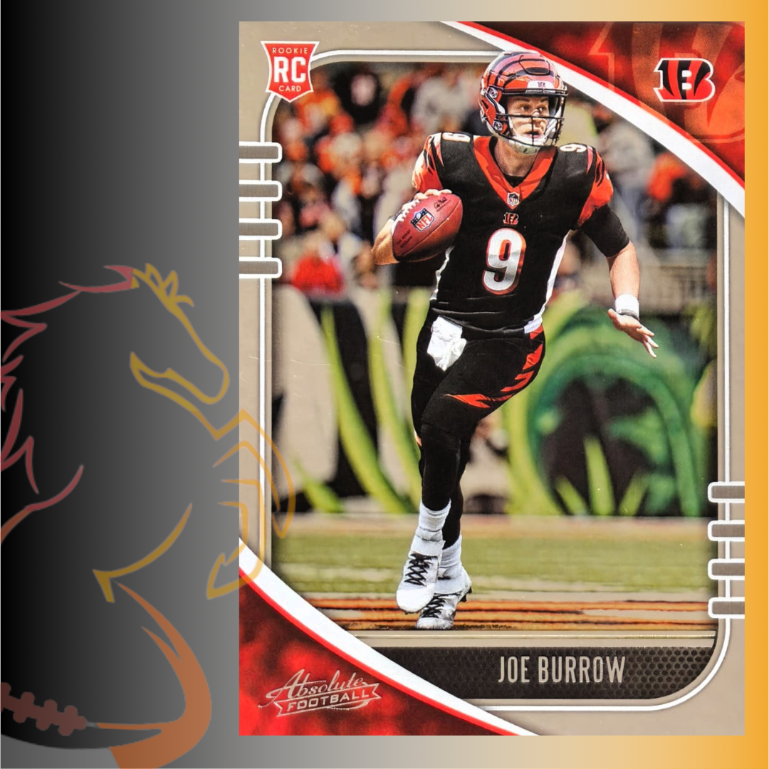 2020 Panini Absolute Football Joe Burrow Rookie Card
