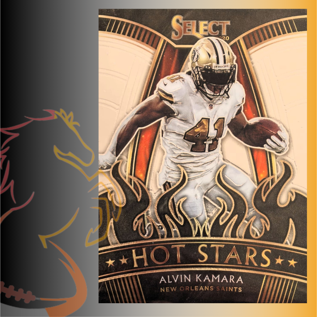 2020 Panini Select Alvin Kamara Hot Stars
