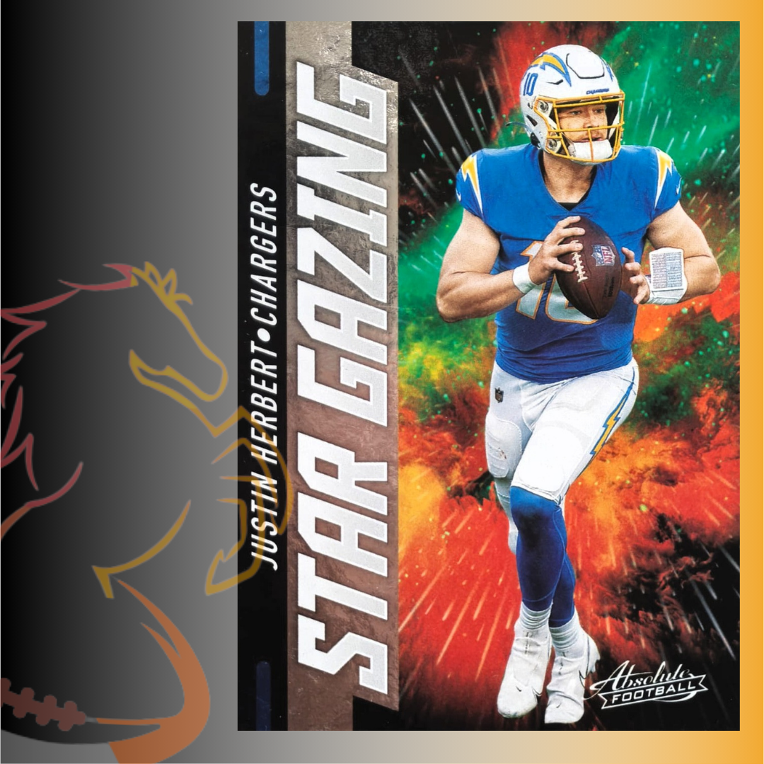 2021 Panini Absolute Football Justin Herbert Star Gazing
