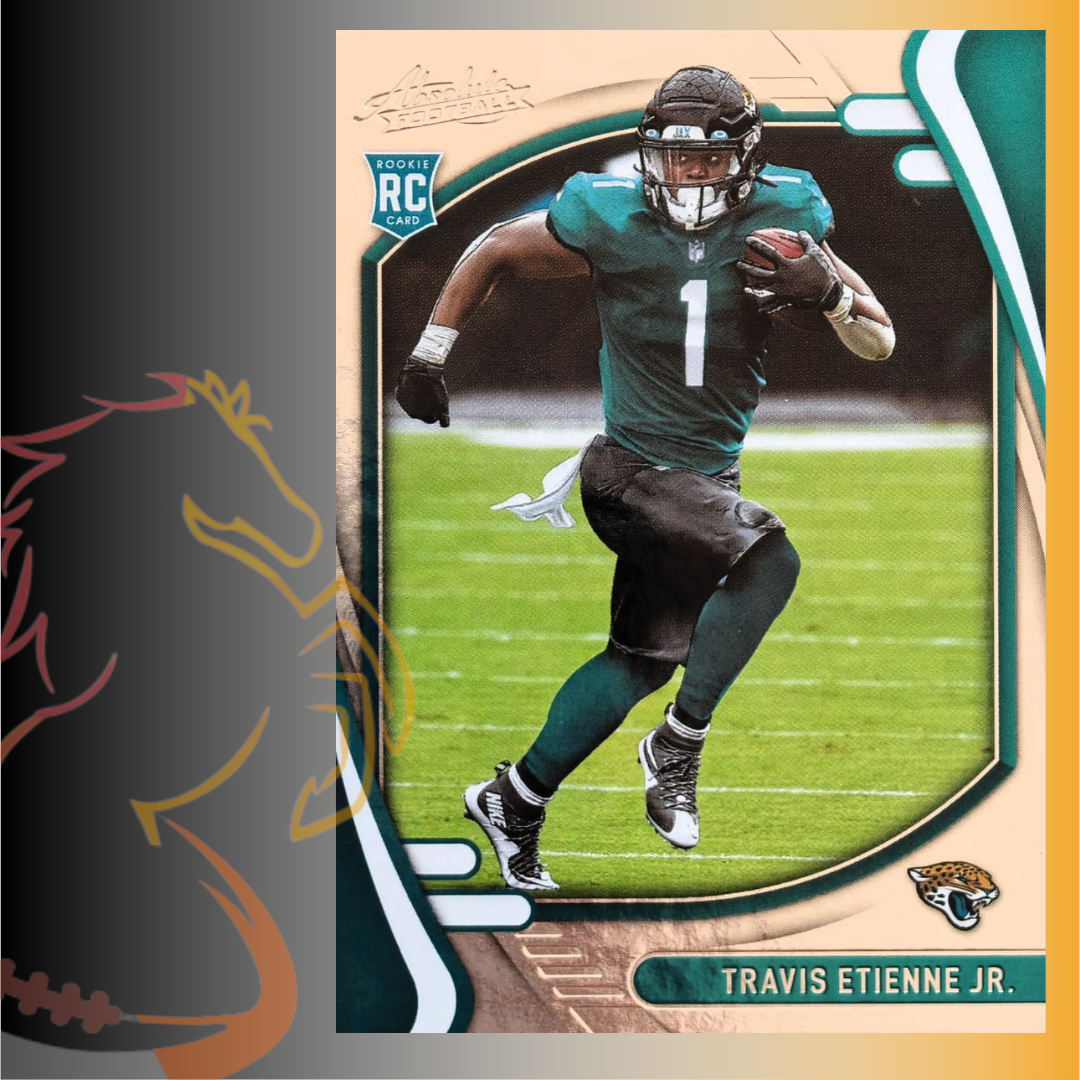 2021 Panini Absolute Football Travis Etienne Jr. Rookie Card