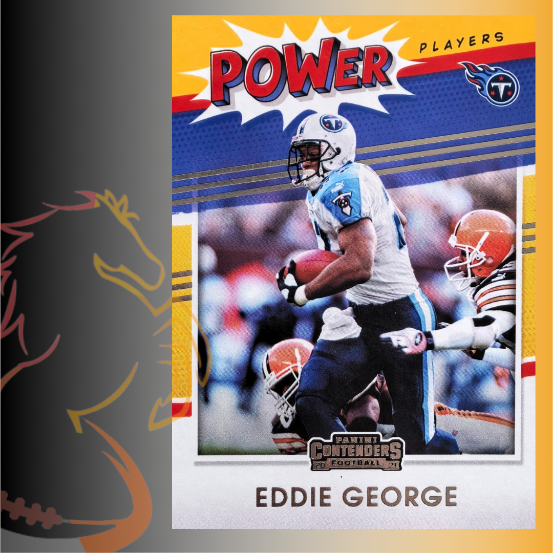 2021 Panini Contenders Eddie George Power Players