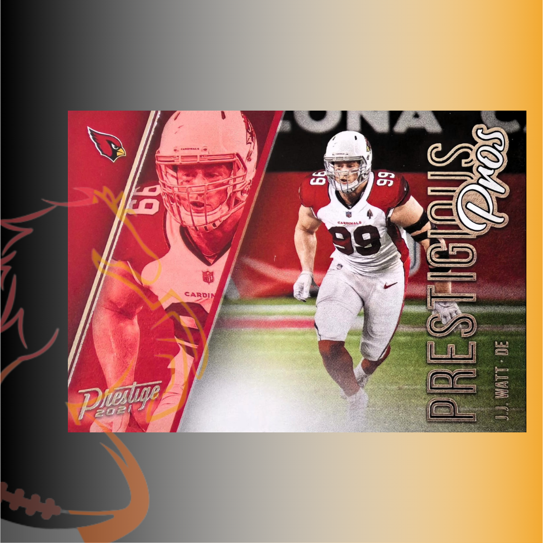 2021 Panini Prestige J. J. Watt Prestigious Pros