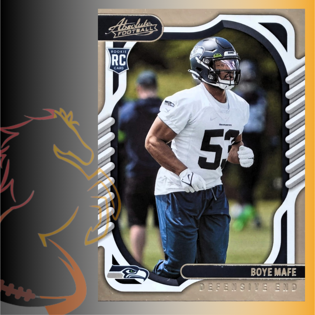 2022 Panini Absolute Football Boye Mafe Rookie Card