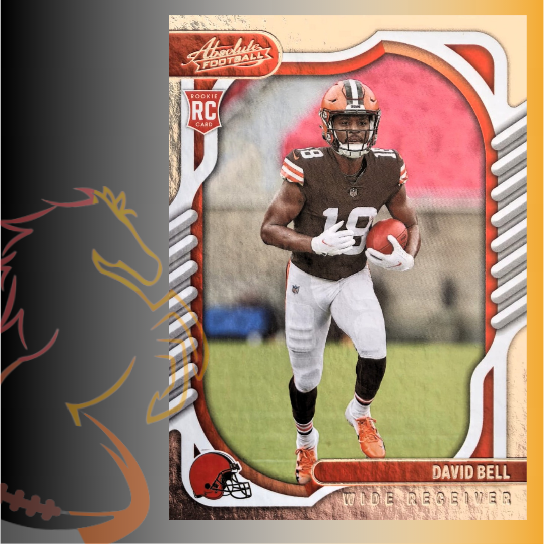 2022 Panini Absolute Football David Bell Rookie Card