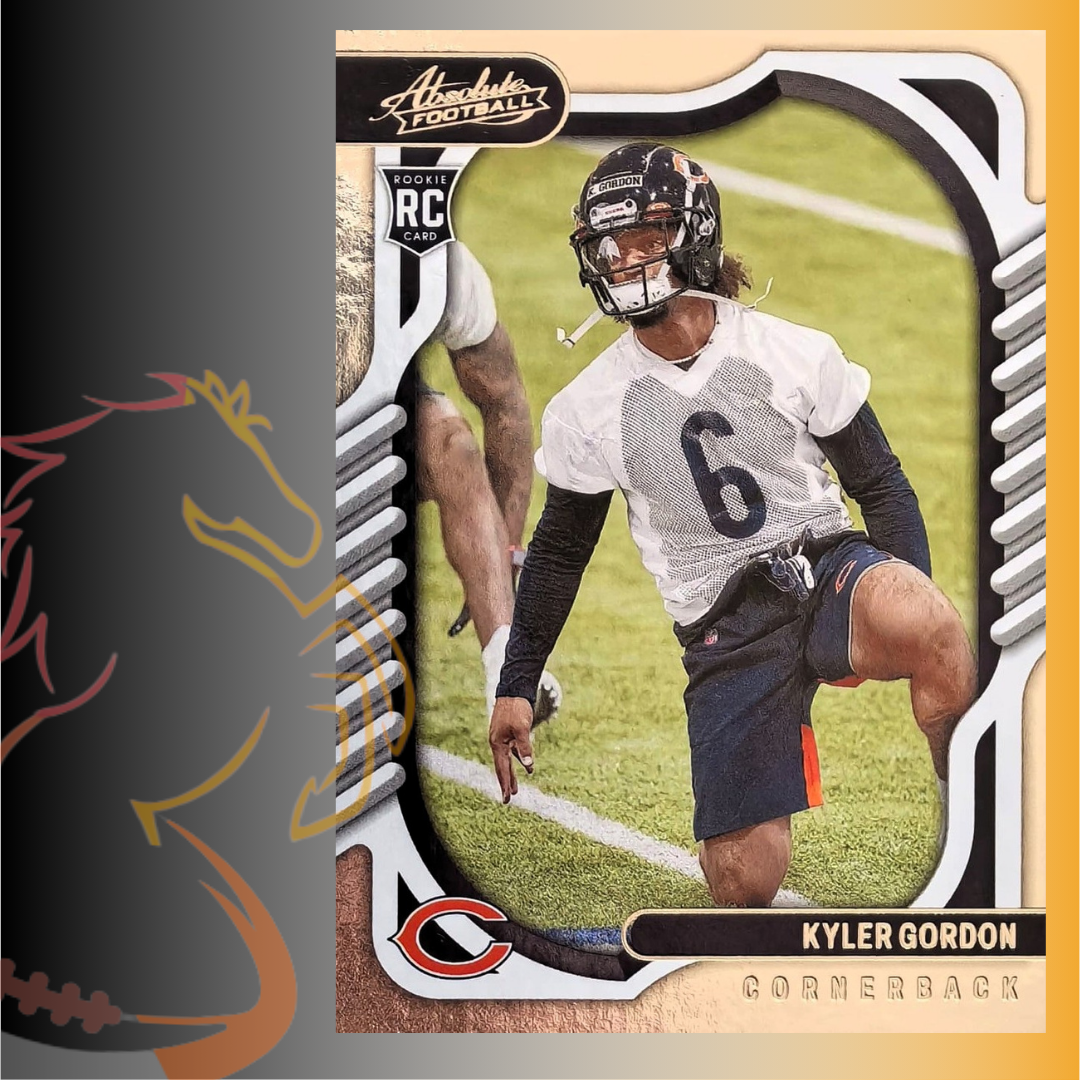2022 Panini Absolute Football Kyler Gordon Rookie Card